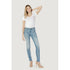 Guess Blue Cotton Skinny Jeans